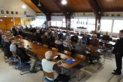 Kiltailta Heikkilän sotilaskodissa 3.4.2019.