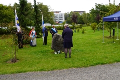 Muistokiven paljastustilaisuus